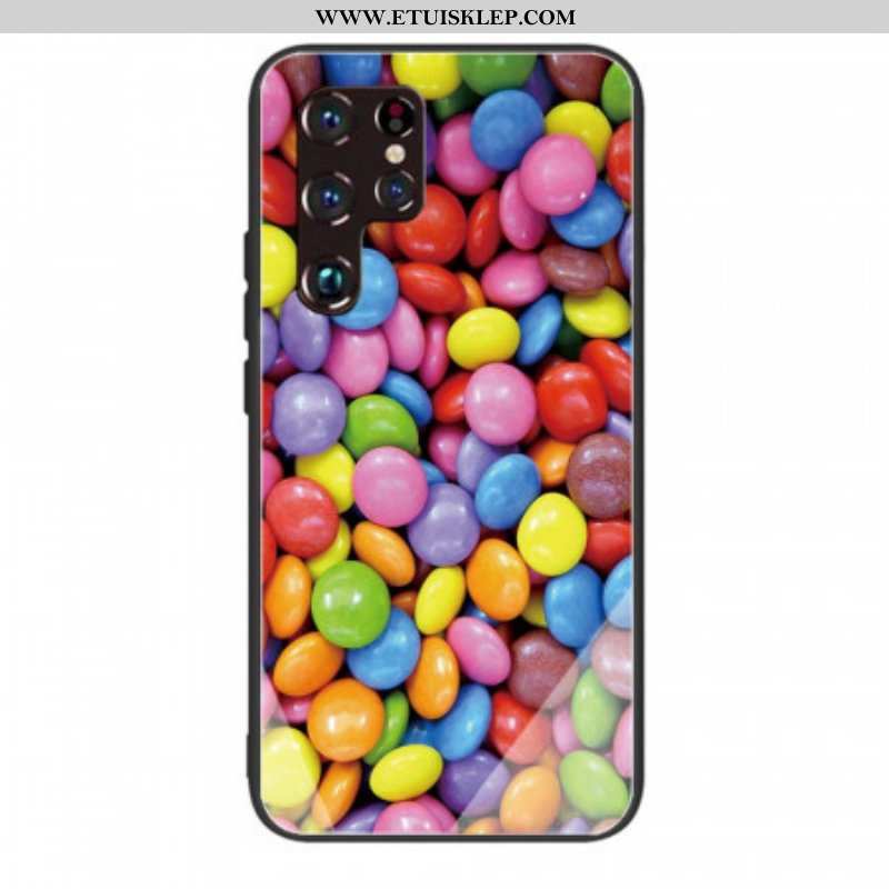Futerały do Samsung Galaxy S22 Ultra 5G Cukierki Ze Szkła Hartowanego